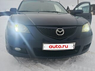2008 Mazda 3 I (BK) Рестайлинг, синий, 700000 рублей, вид 2