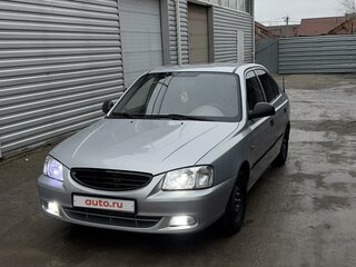 2006 Hyundai Accent ТагАЗ II, серебристый, 460000 рублей, вид 1