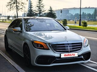 2016 Mercedes-Benz S-Класс 500 Long VI (W222, C217), белый, 3990000 рублей, вид 3