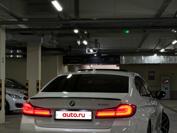 2020 BMW 5 серии 530i VII (G30/G31/G38) Рестайлинг, белый, 5250000 рублей - вид 8