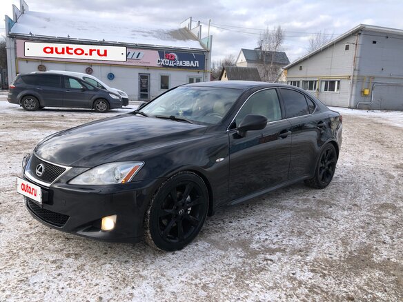 2007 Lexus IS 250 II, чёрный, 1395000 рублей