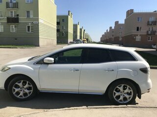 2010 Mazda CX-7 I Рестайлинг, белый, 1300000 рублей, вид 4
