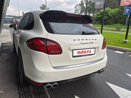 2011 Porsche Cayenne Turbo II (958), белый, 3000000 рублей, вид 5