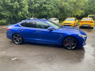 2018 Genesis G70 I, синий, 2500000 рублей, вид 3