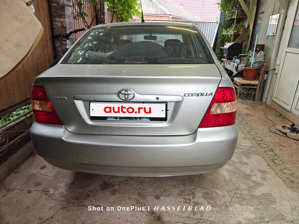 2003 Toyota Corolla IX (E120, E130), серебристый, 500000 рублей - вид 1