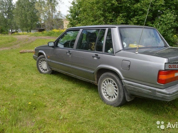 1991 Volvo 740, серебристый, 150000 рублей - вид 4