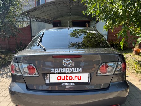 2006 Mazda 6 I (GG) Рестайлинг, серый, 500000 рублей, вид 3