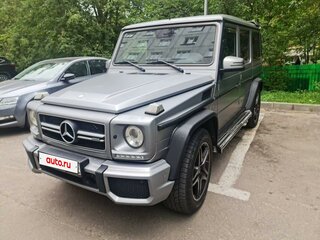 2015 Mercedes-Benz G-Класс AMG 63 AMG I (W463) Рестайлинг 2, серый, 5450000 рублей, вид 2