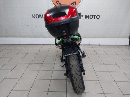 2017 Kawasaki ER-6F (Ninja 650R), зелёный, 698000 рублей, вид 4
