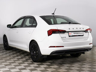 2020 Skoda Rapid II, белый, 1300000 рублей, вид 5