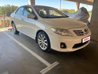 2011 Toyota Corolla X (E140, E150) Рестайлинг, белый, 1250000 рублей, вид 2