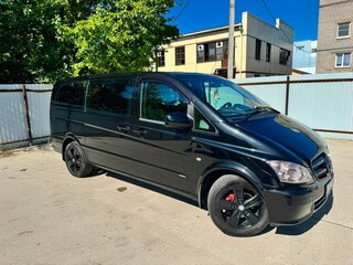 2014 Mercedes-Benz Vito 113 CDI L3 II (W639) Рестайлинг, чёрный, 2450000 рублей, вид 2