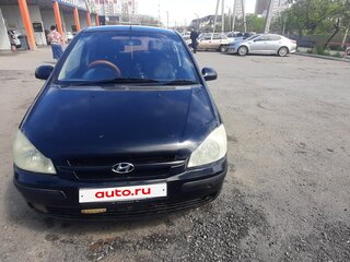 2004 Hyundai Getz I, чёрный, 350000 рублей, вид 1