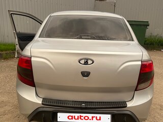 2012 Lada (ВАЗ) Granta I, серебристый, 350000 рублей, вид 4