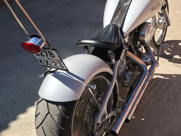 2003 Harley-Davidson Softail Custom, белый, 800000 рублей - вид 4