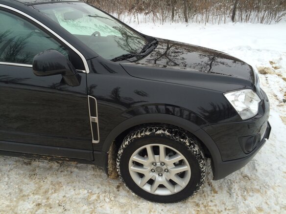 2013 Opel Antara I Рестайлинг, чёрный - вид 5