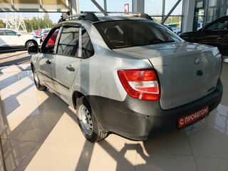2013 Lada (ВАЗ) Granta I, серебристый, 259000 рублей, вид 4