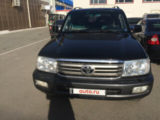 2006 Toyota Land Cruiser 100 Series Рестайлинг 2, чёрный, 2500000 рублей, вид 1