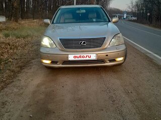 2003 Lexus LS 430 III Рестайлинг, бежевый, 1299000 рублей, вид 2