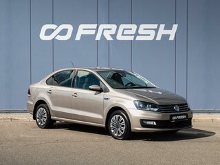 2018 Volkswagen Polo V Рестайлинг, бежевый, 1175000 рублей, вид 1