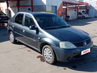 2007 Renault Logan I, серый, 215000 рублей, вид 2