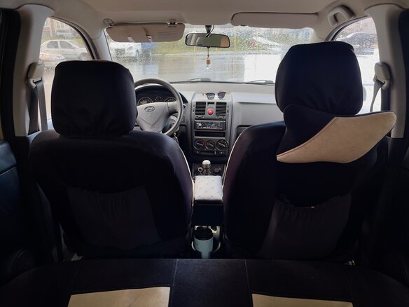 2008 Hyundai Getz I Рестайлинг, бежевый, 498000 рублей - вид 6