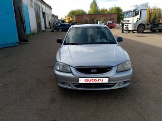 2006 Hyundai Accent ТагАЗ II, серебристый, 300000 рублей, вид 2