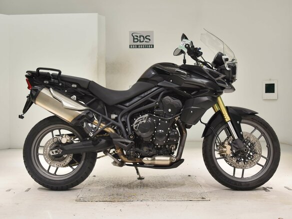 2012 Triumph Tiger 800, чёрный, 600000 рублей