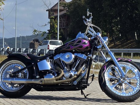 2007 Harley-Davidson Softail Deuce, чёрный, 1500000 рублей, вид 1
