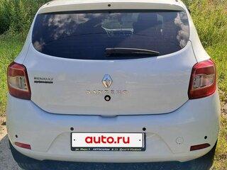 2014 Renault Sandero II, белый, 630000 рублей, вид 3