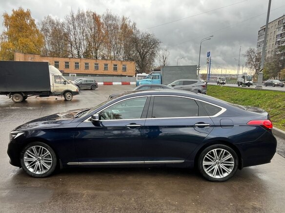 2019 Genesis G80 I, синий, 2300000 рублей - вид 6