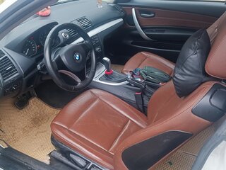 2008 BMW 1 серии 118i I (E81/E82/E87/E88) Рестайлинг, белый, 850000 рублей, вид 3
