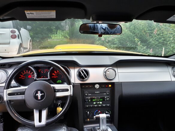 2005 Ford Mustang V, жёлтый - вид 8