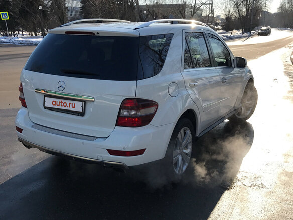 2008 Mercedes-Benz M-Класс 350 II (W164) Рестайлинг, белый - вид 17