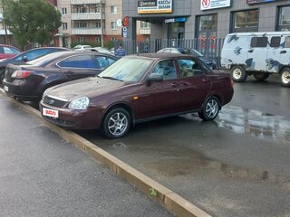 2011 Lada (ВАЗ) Priora I, пурпурный, 450000 рублей, вид 2