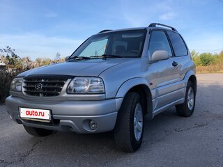 2001 Suzuki Grand Vitara I Рестайлинг, серебристый, 620000 рублей, вид 1