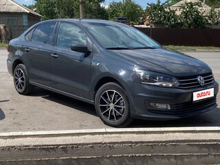 2016 Volkswagen Polo V Рестайлинг, серый, 1180000 рублей, вид 3