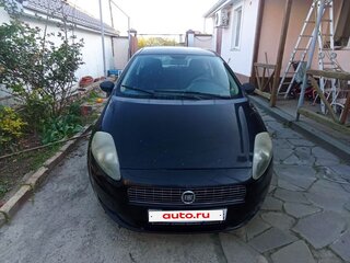 2008 Fiat Punto III Grande Punto, чёрный, 418000 рублей, вид 3