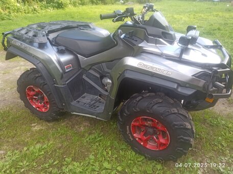 2013 BRP Can-Am Outlander 500, серый, 598000 рублей, вид 5