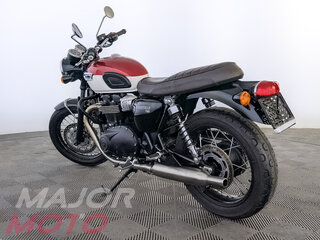 2021 Triumph Bonneville T100, красный, 885000 рублей, вид 3