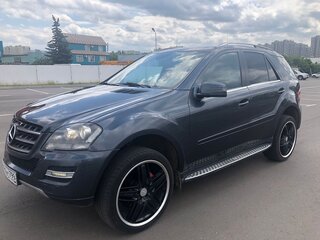 2011 Mercedes-Benz M-Класс 350 II (W164) Рестайлинг, серый, 1600000 рублей, вид 1