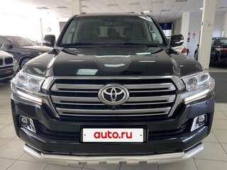 2015 Toyota Land Cruiser 200 Series Рестайлинг 2, чёрный, 5200000 рублей, вид 2