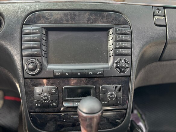 2005 Mercedes-Benz S-Класс 500 IV (W220) Рестайлинг, чёрный, 850000 рублей - вид 17