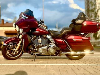2015 Harley-Davidson Electra Glide, красный, 1187301 рублей, вид 2