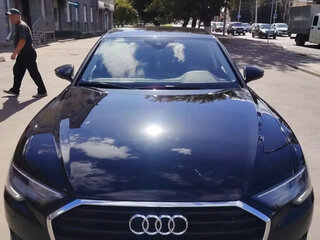 2020 Audi A6 40 TDI V (C8), чёрный, 3450000 рублей, вид 1