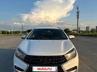 2018 Lada (ВАЗ) Vesta SW I, белый, 900000 рублей, вид 3