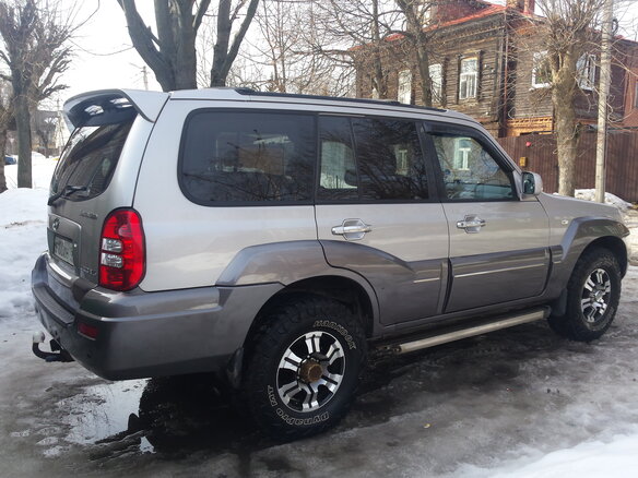 2005 Hyundai Terracan I, серебристый - вид 2