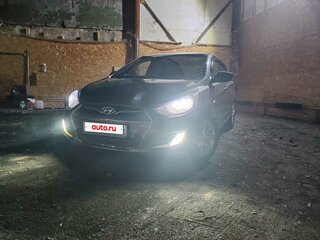 2012 Hyundai Solaris I, серый, 790000 рублей, вид 3