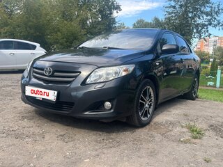 2007 Toyota Corolla X (E140, E150), чёрный, 770000 рублей, вид 1