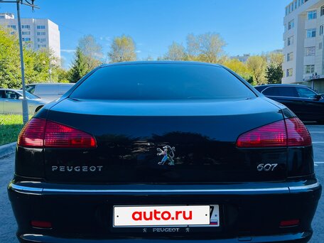 2006 Peugeot 607 I Рестайлинг, чёрный, 799000 рублей, вид 4